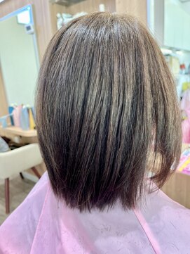 街ノビヨウシツ 髪質改善ストレートハンドブローのみ