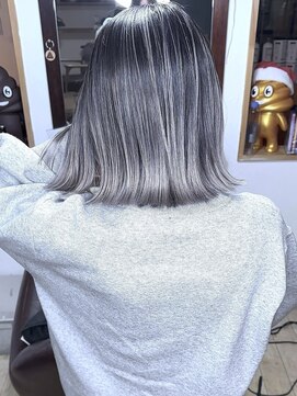 ブレイズヘアー(BLAZEhair) 【メリハリスタイル】コントラストバレイヤージュ×ブリーチ２回