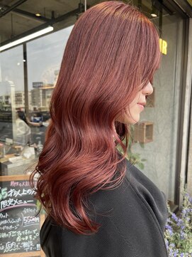 ディスコヘアー ベッロ(DISCO HAIR bello) 赤髪ロング