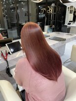 髪屋 紬&nbsp;ピンクブラウン/ピンクカラー/ピンクベージュ/ピンク/韓国