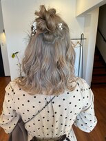 キハコ 豊橋曙店(KIHACO)&nbsp;お呼ばれヘア♪ハーフアップ