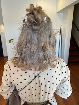 キハコ 豊橋曙店(KIHACO) お呼ばれヘア♪ハーフアップ