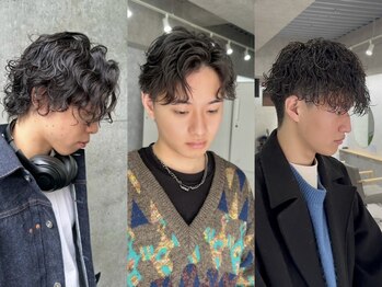 リベル 西中島(Libelle)の写真/メンズカット＋パーマ￥7,900~メンズパーマで朝のセットも楽にキマる[メンズ/ツイスト/西中島南方徒歩3分]