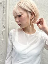 ミエルヘアーエスト 新宿店(mielhair est)&nbsp;ハイトーンボブ☆似合わせカット　【新宿】