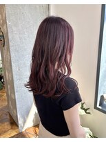 アペロ 柏(Apero)&nbsp;ラベンダーピンク/柏美容室/ブリーチなしダブルカラー