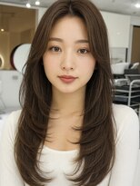 イワッシュ 大和駅店(IwAsh)&nbsp;レイヤーカット/ミルクティーグレージュ/ダブルカラー/ショート