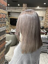 ルーナヘアー(LUNA hair)&nbsp;ミディアム　グレージュカラー