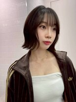 ベイルーム(BAYROOM by HONEY omotesando)&nbsp;ヘイリーボブ/くびれボブ/チャコールグレージュ/ミニマルボブ1