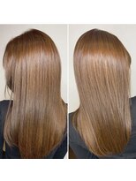 ファムバイアヴァンス(Femme by AVANCE.)&nbsp;チェリーブラウンブリーチ毛でもここまで艶髪に