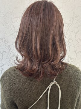 ヘアーデザイン アンジェロ インアルト(Hair Design Angelo In alto) 30代/40代/50代セミロング/ミディアム/ベージュ