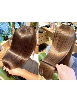 気になるうねりを抑えながらもくせ毛を活かしたスタイルをご提案◎あなたの髪の悩みを解決してみませんか？