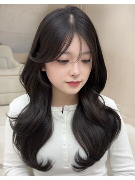 ビュー フクオカ(VIEW FUKUOKA) レイヤーカット/グレージュ/顔周りカット/韓国ヘア