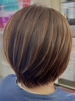 ピックアップ(Pick UP)&nbsp;大人丸みショートボブ/30代40代50代60代