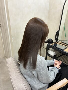 ルリアン 元住吉店(Le'lien) ナチュラルブラウン/ミルクティーカラー/ブリーチなしカラー