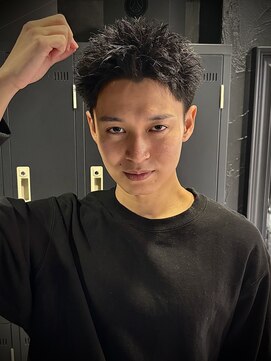 アウル 心斎橋(owl) 【刈り上げスパイキーショート】短髪/メンズカット/フェード