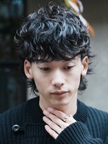 フィフス 神南(fifth) メンズパーマルーズパーマシャドウパーマッシュウルフゆるめ