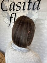 カシータ フロル 尾張旭店(Casita flor)&nbsp;ハイライト　アッシュベージュ♪