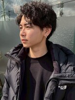 ヘアメイク ミチ 富田店(HAIRMAKE MICHI)&nbsp;【MICHI 富田店　古作蓮】ツイストスパイラルパーマ 刈り上げ