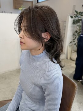 グリーン 町田(green) 【ミディアム】小顔になる顔まわりカット