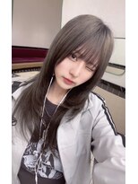 シックス バイ インク 渋谷(SIX by INK.)&nbsp;ダークブルー/デジタルパーマ/ワンホンレイヤー[渋谷]