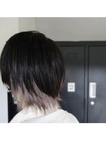 ザ カラー ラボ(THE COLOR LABO) ダブルブリーチインナーカラー シルバーグレー