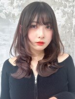 ラフィス ヘアー ウィム 倉敷白楽町店(La fith hair uim.) 【La fith】韓国風×フォワード巻き×レイヤーカット