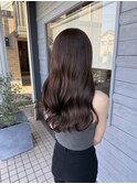艶めくモーブブラウンで大人っぽく♪【鈴木】