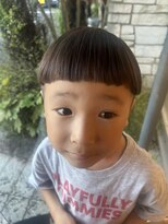 マカロンコワフュールドウシワカマル(macaron coiffure de ushiwakamaru)&nbsp;キッズカット