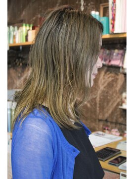 オーバーキャプテンネイキッド(OVER CAPTAIN NAKED) 秋に向けた外国人風＊暗髪グラデーションカラー