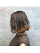 キャラ シャローネ 池袋(Chara Chalone)&nbsp;裾カラーオレンジ【キャラシャローネ池袋】_