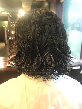 プレゼンスセタガヤ(PRESENCE SETAGAYA) ボブ×パーマ