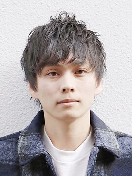 メンズサロンロス(LOSS) マッシュウルフ