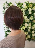 キレイめショートボブ