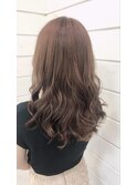 ロング/10代/20代/30代/ピンクベージュ