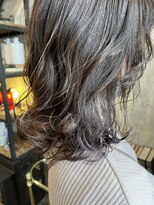 フルアヘッド(FULL A HEAD)&nbsp;ほんのりインナーカラーのアイスグレージュ