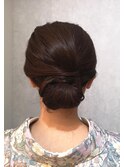和服ヘアアレンジ