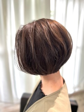 ツムグ 代官山 中目黒(TUMUGU) 30代40代50代大人かわいいヘア脱白髪染めハイライトネビージュ