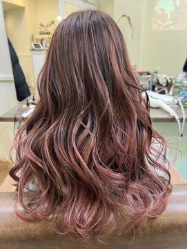 ウエスト オーランド(WEST O LAND) ピンクバレイヤージュ