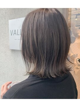 バリー(VALLEY) 【VALLEY  hair  care&spa】大人可愛い外はねボブ