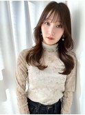 ハイライトカラー、くびれヘアでもOK 縮毛矯正ストレート