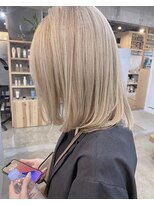 フリーラ 横浜(freera)&nbsp;黒髪/グレーベージュ/レイヤーロング/前髪パーマ[横浜駅]