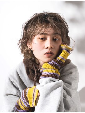 パークレーン アイス イヴェン(park lane ICI yeven) パーマ女子　ニュアンスパーマ　ボブパーマ　ブリーチパーマ