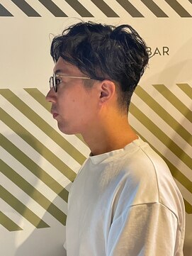 バーバーバー アカバネ(BARBER-BAR AKABANE) ビジネスマンの好感度ヘア 73/七三/毛流れ/バーバー#1