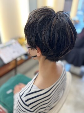 ジョイ ギャラリー(JOY) くせ毛風パーマとニュアンスハイライト