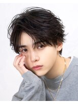 オーシャントーキョー 渋谷神南(OCEAN TOKYO) フェザーショートツーブロック