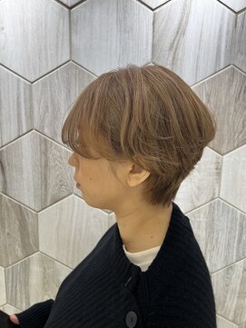 ビューティドレッセヤマノ 池袋パルコ(Beauty Dresse YAMANO) 【ショート】【ブリーチ】【ダブルカラー】