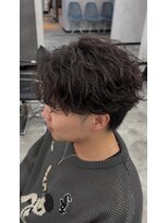 オム ブランシェ(HOMME BLANCHE’)&nbsp;【Ryo】シャドウフェザーパーマ