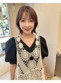 代々木/ブリーチなし/ショートボブ/酸性ストレート/新宿/韓国