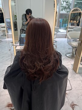 ロンドルピナス 小倉(Lond Lupinus) 顔型別ヘアスタイル特集 /チェリーブラウン /ミニウルフ/北九州