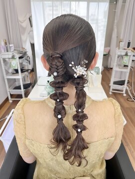 オウン(AUN) タイトツイン編み下ろし